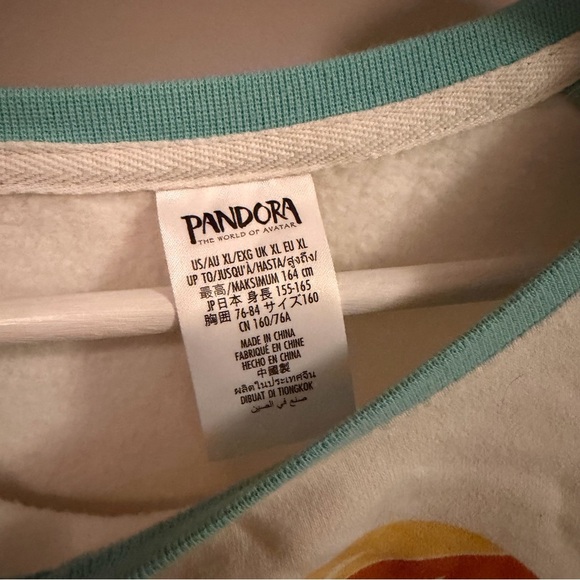 Disney Pandora Valley of Mo’ara Sweatshirt Youth XL Park Exclusive - Picture 4 of 6